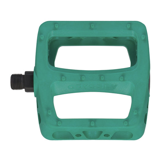 Odyssey Twisted Pedals - Billiard Green 9/16"
