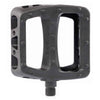Black bicycle pedal with ' Odyssey' branding on a white background