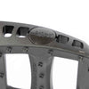 Close-up of Odyssey BMX Pedal with 'Twisted' end cap on white background