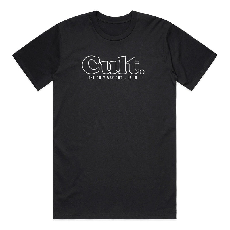 Cult Only Way Out T-Shirt - Black