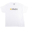 Primo Disjointed T-Shirt - White Front | Backyard UK BMX Shop