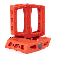 Primo JJ Plastic Pedals - Red 9/16"