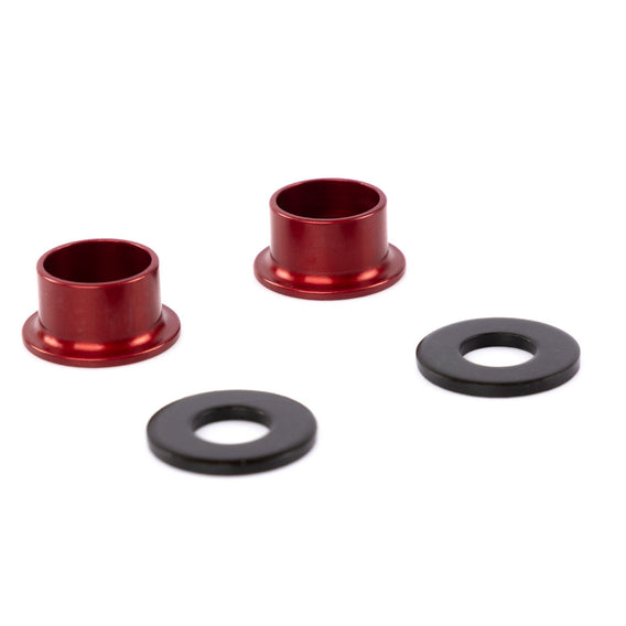 Profile Top Hat Drop Out Saver Spacers - Red (Pair)