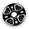 Profile Racing Blackjack sprocket in 28 tooth photographed on a white background