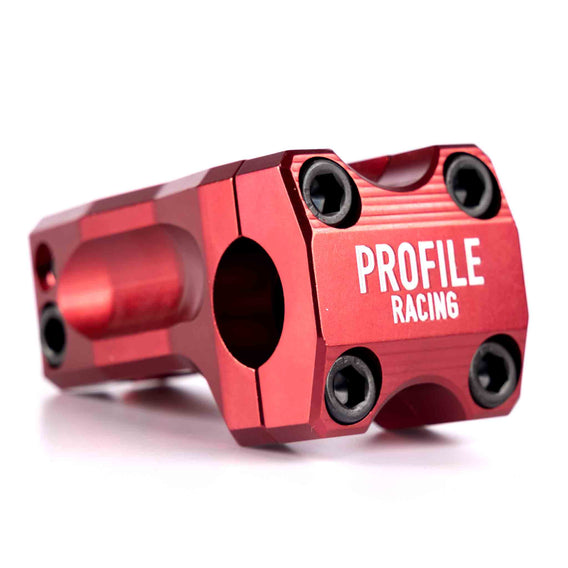 Profile BMX Acoustic Front Load Stem - Red front right hand side