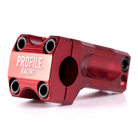 Profile BMX Acoustic Front Load Stem - Red front left hand side