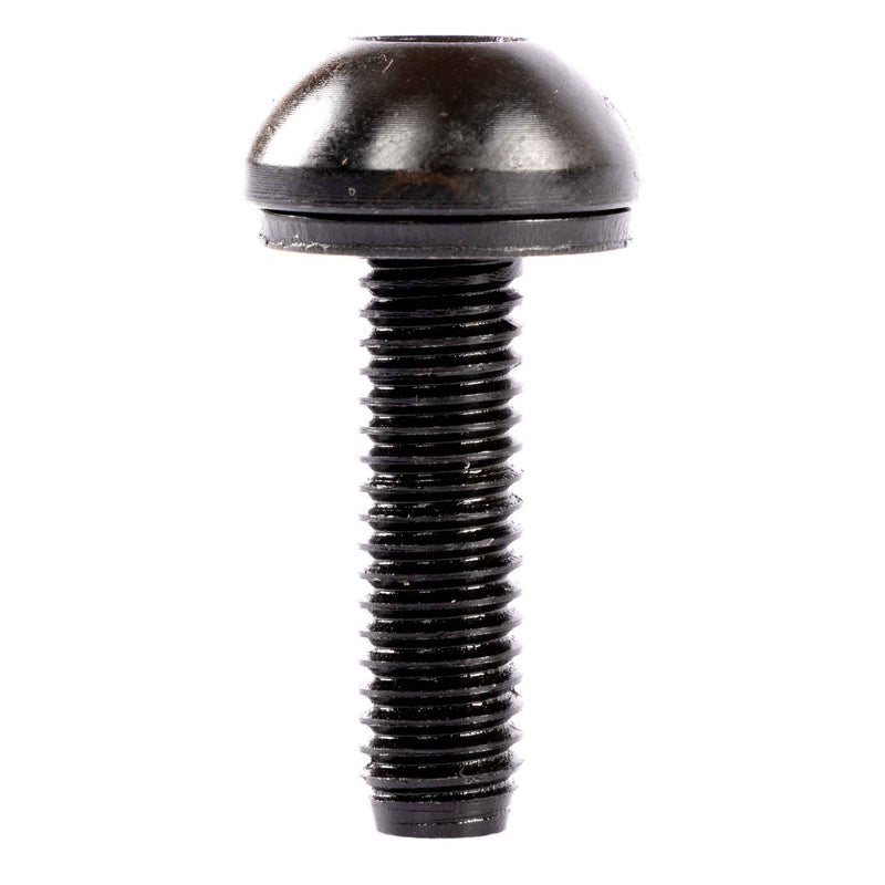 Profile Button Head Hub Bolt - Black 10mm (each) with washer on