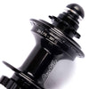 Profile RHD Elite Female Disc Hub - Black 9 Tooth hub etching detail