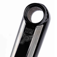 Profile No Boss Race Cranks - Black | Backyard UK BMX Shop
