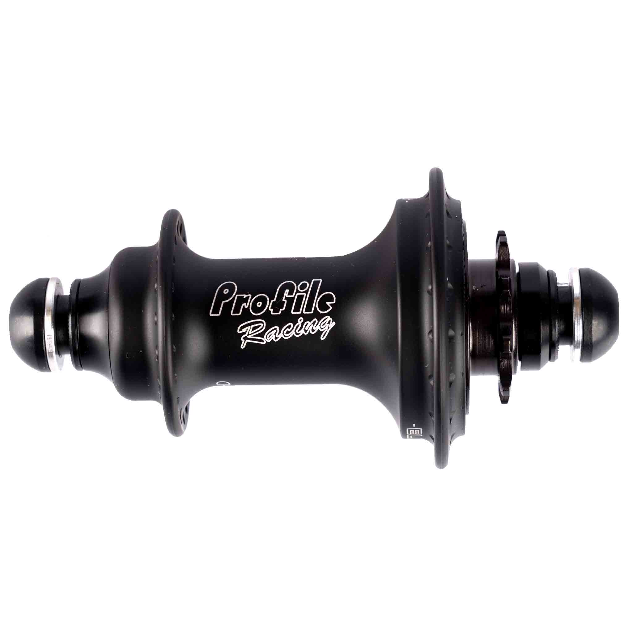 Profile BMX LHD Elite Female Cassette Hub - Matt Black 9 Tooth