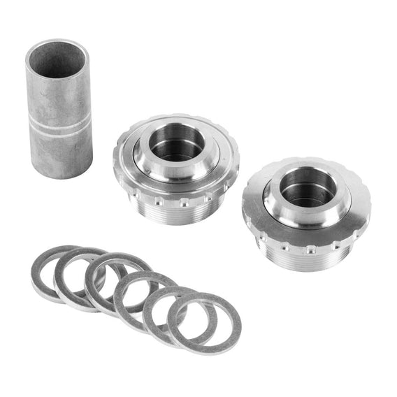 Profile Euro Internal Bottom Bracket Silver 19mm angle view