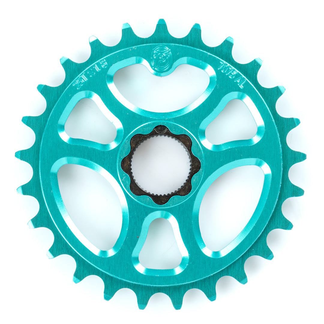 Profile Galaxy 22mm Spline Drive Sprocket - Aqua