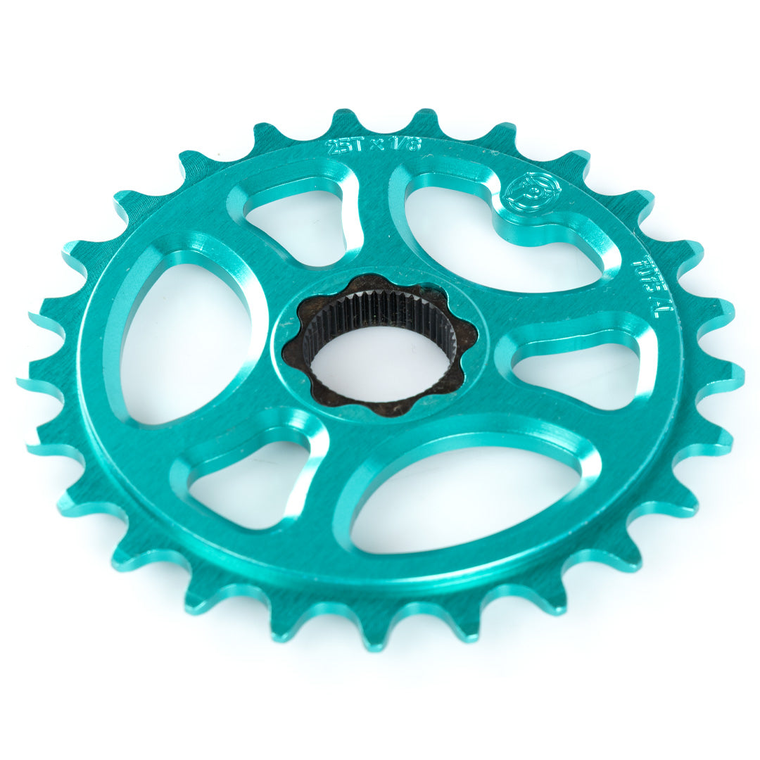 Profile Galaxy 22mm Spline Drive BMX Sprocket - Aqua