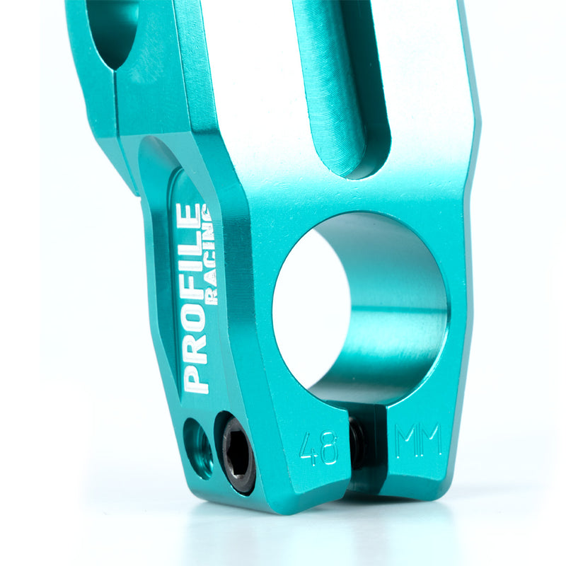 Profile Push Top Stem - Aqua | Profile Racing