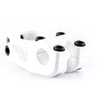 Profile Push Stem - White top load