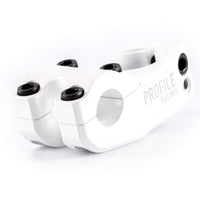 Profile Push Stem - White top load