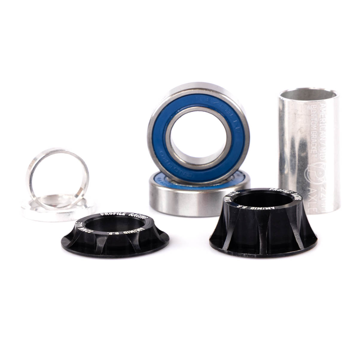 Pair Of Sealed BMX Mid Bottom Bracket Bearings – 19mm – American BB – 1 Pair
