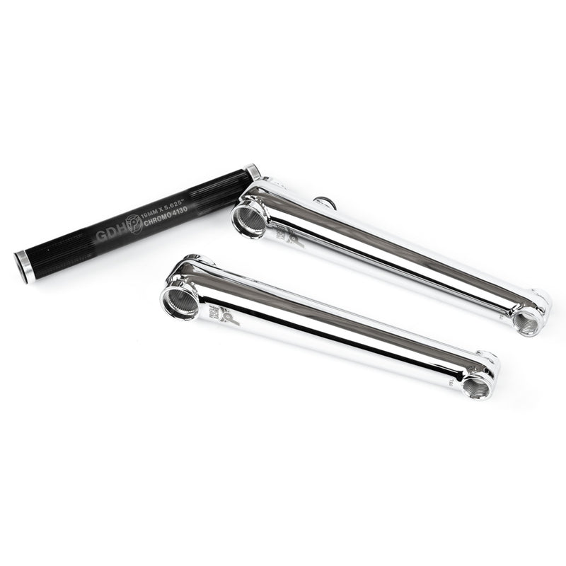 Profile Race RHD BMX Cranks - Chrome | Profile Racing