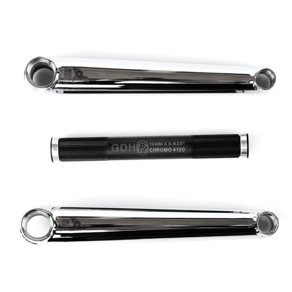Profile Racing Rhd Crankset Profile Race RHD BMX Cranks - Chrome | Profile Racing