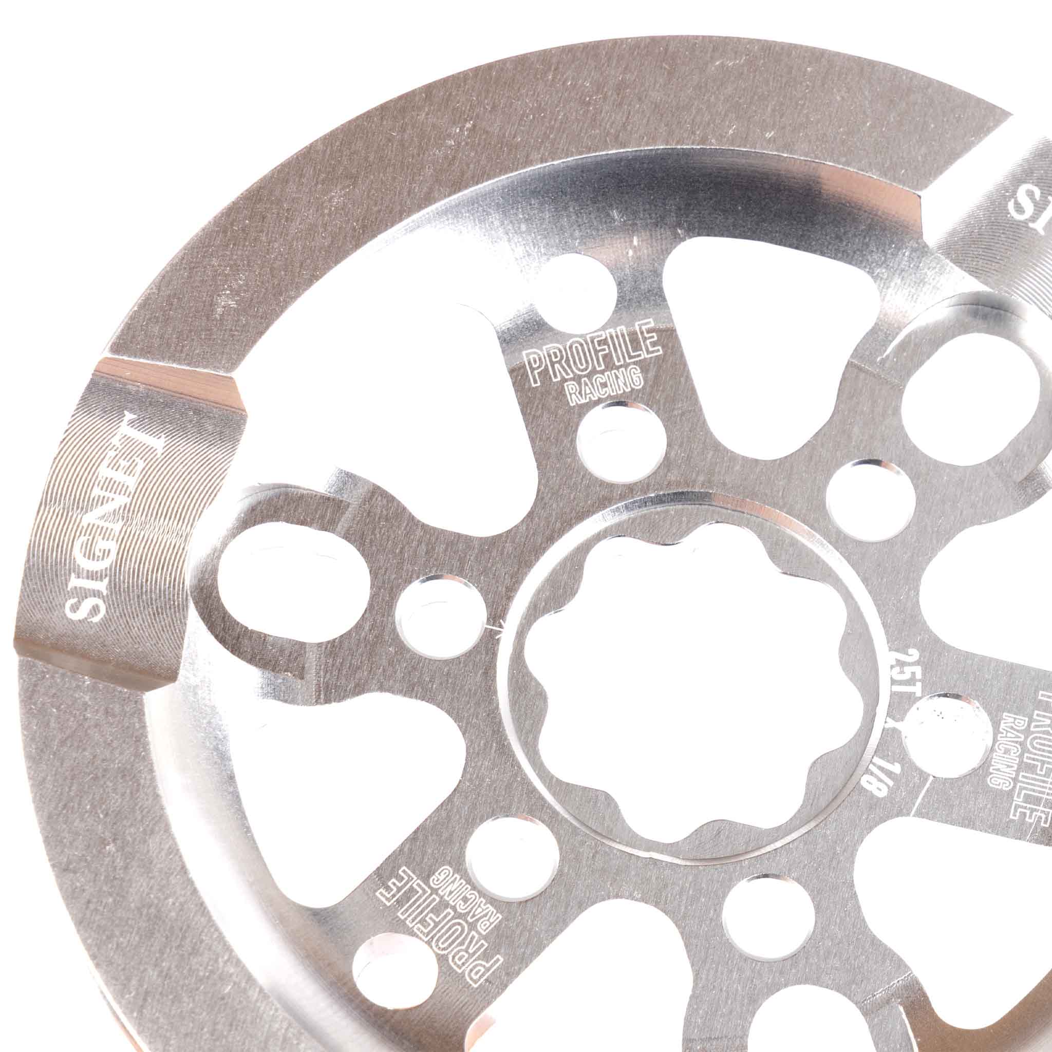 Profile Signet Universal Guard Sprocket Silver | Backyard