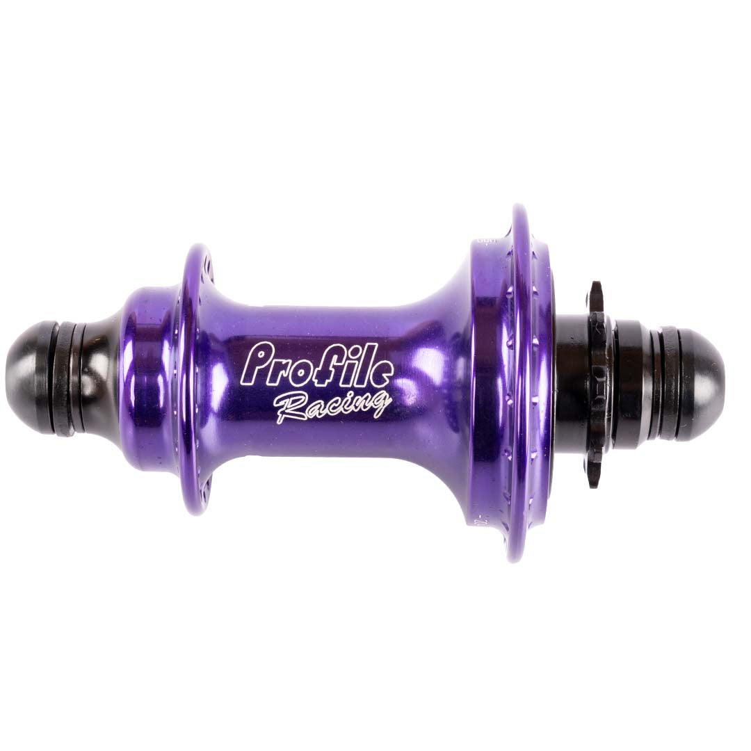 Profile LHD Elite Female Cassette Hub Purple 9 Tooth front view