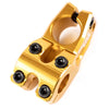 Profile Push Top Load Stem - Gold | Backyard UK BMX
