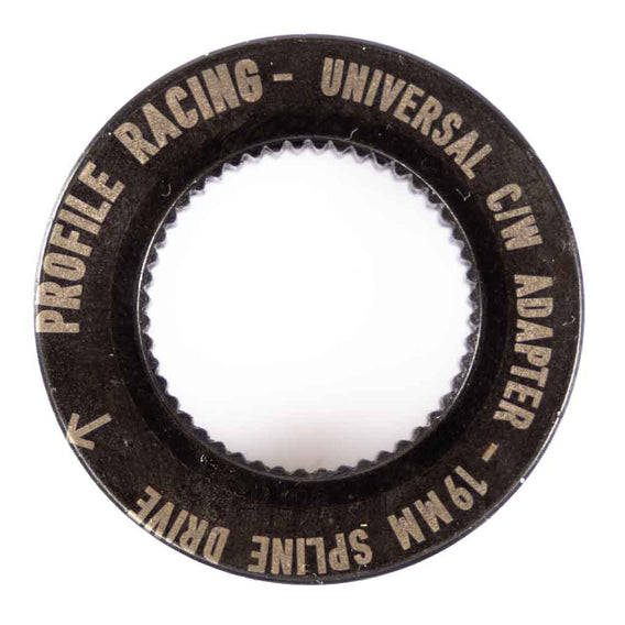 Profile Spline Drive 19mm Sprocket - Black