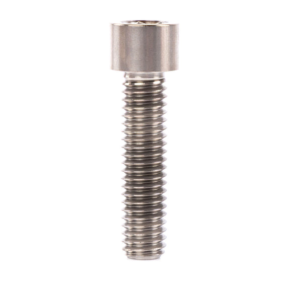 Profile Socket Head Titanium Hub Bolt - Silver 10mm (each)
