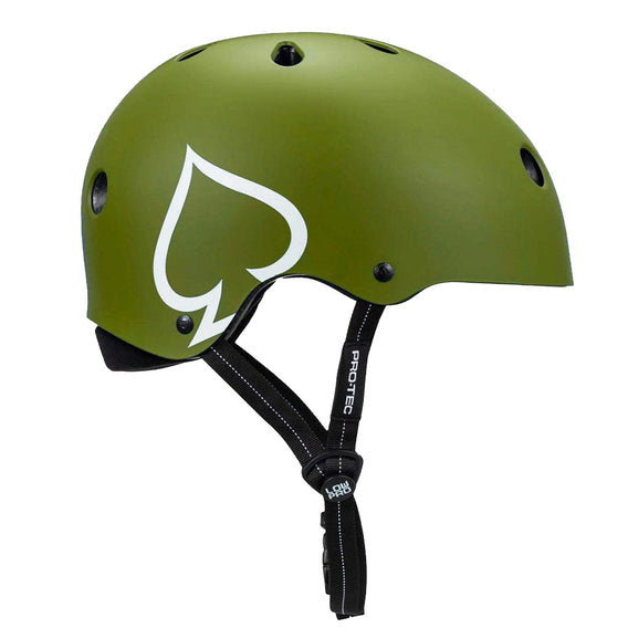 Pro-Tec Low Pro Certified Helmet - Army Green