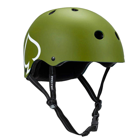 Pro-Tec Low Pro Certified Helmet - Army Green