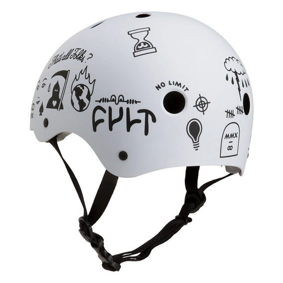 ProTec Classic Certified Cult Helmet - Matte White XL