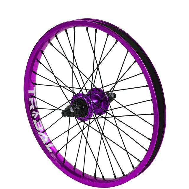 Tribal 18" RHD Cassette Rear Wheel - Purple