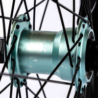 Rant Moonwalker RHD Freecoaster Wheel - Galactic Blue Hub with Black Rim hub detail colour