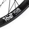 Rant Moonwalker RHD Freecoaster Wheel - Galactic Blue Hub with Black Rim detail