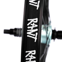 Rant Moonwalker RHD Freecoaster Wheel - Galactic Blue Hub with Black Rim tape