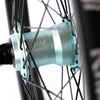Rant Moonwalker RHD Freecoaster Wheel - Galactic Blue Hub with Black Rim hub detail