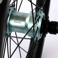Rant Moonwalker RHD Freecoaster Wheel - Galactic Blue Hub with Black Rim