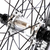 Rant Moonwalker RHD Freecoaster Wheel - Silver Hub with Black Rim hub