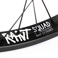 Rant Moonwalker RHD Freecoaster Wheel - Silver Hub with Black Rim rim
