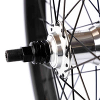 Rant Moonwalker RHD Freecoaster Wheel - Silver Hub with Black Rim NDS axle