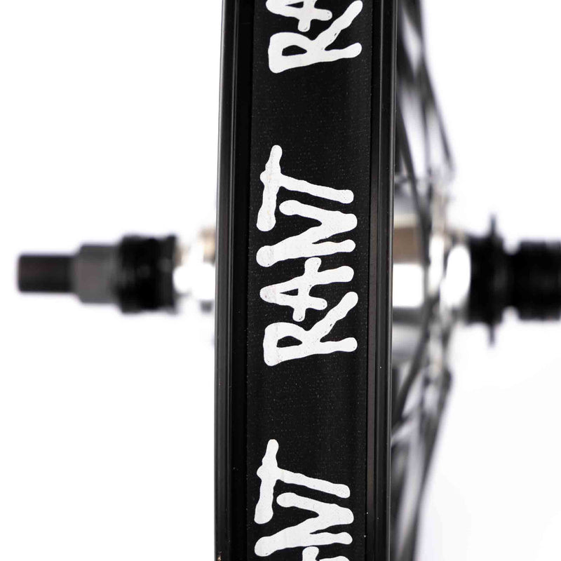 Rant Moonwalker RHD Freecoaster Wheel - Silver Hub with Black Rim rim tape