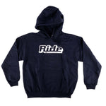 Ride UK BMX Classic Logo Hoodie - Navy Blue XL