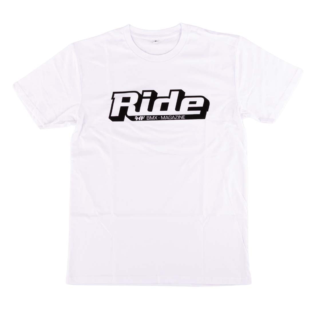 Ride UK BMX Classic Logo T-Shirt White