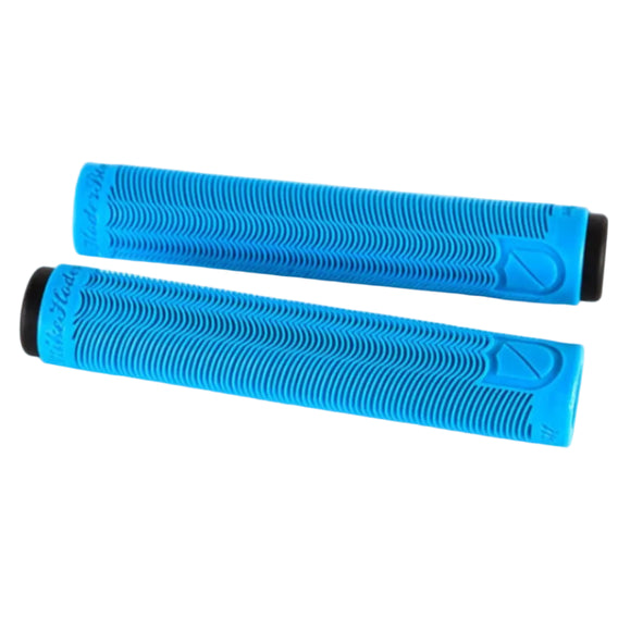 sandm bikes hoder cyan blue grips backyard bmx