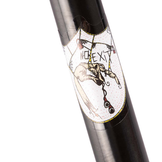 S&M Bikes Chris Childs No Exit Bars Black other sticker