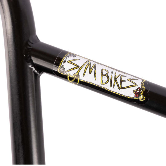 S&M Bikes Chris Childs No Exit Bars Black crossbar sticker