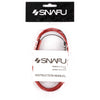 Snafu Astroglide Dual Lower Gyro Cable - Red