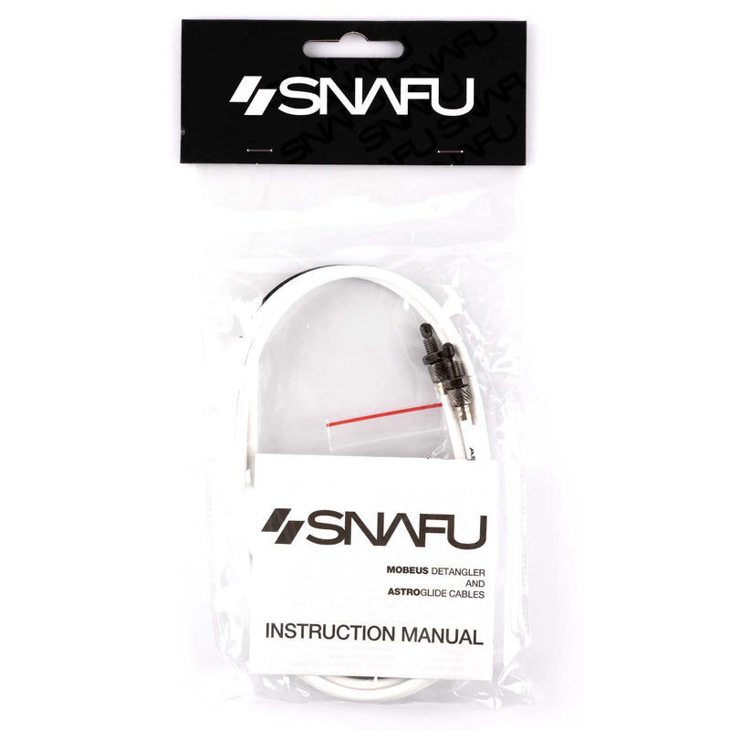 Snafu Astroglide Dual Lower Gyro Cable White
