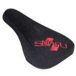 Snafu Fat Padded Pivotal Seat - Black / Red