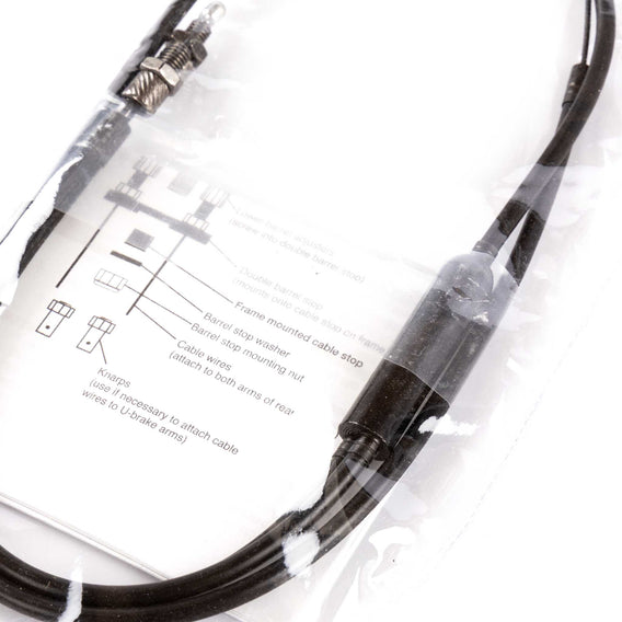 Snafu Astroglide Y Lower Gyro Cable - Black